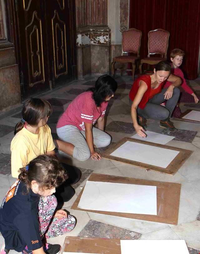 Otroške umetniške delavnice v Dvorcu Novo Celje